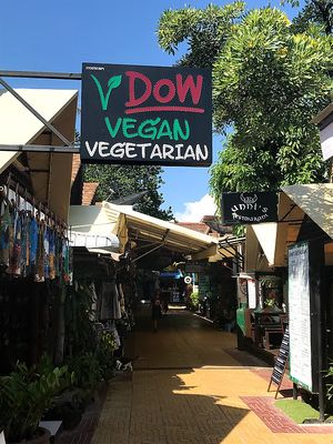 Restaurant Front at Dow Vegan Restaurant in Koh Phi Phi