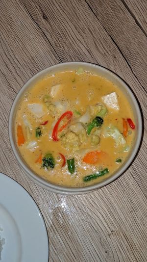 A variety of the dishes  at Dow Vegan Restaurant in Koh Phi Phi