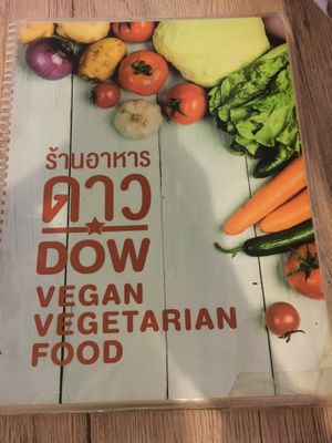 A variety of the dishes  at Dow Vegan Restaurant in Koh Phi Phi