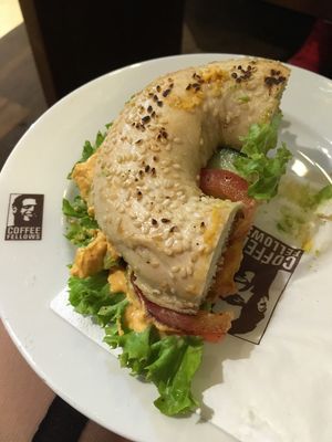 Avocado Bagel   at Coffee Fellows - Trankgasse in Cologne