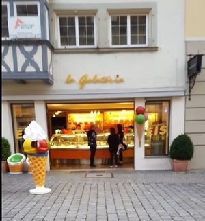 la gelateria at La Gelateria in Lindau