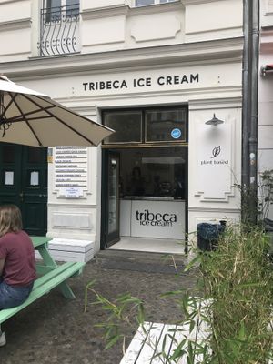 Small store but huge heart and taste  at Tribeca Ice Cream in Berlin