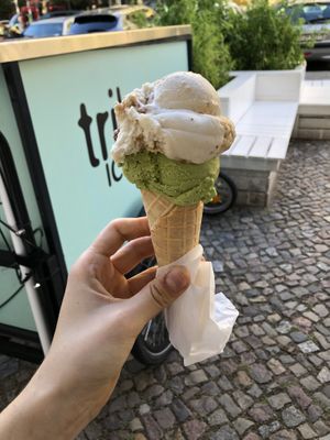   at Tribeca Ice Cream in Berlin