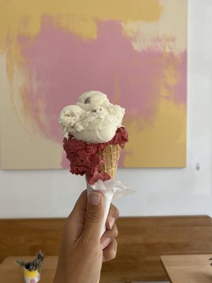   at Tribeca Ice Cream in Berlin