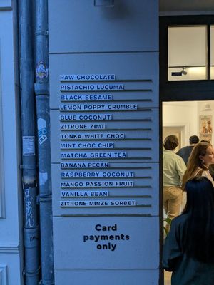  at Tribeca Ice Cream in Berlin