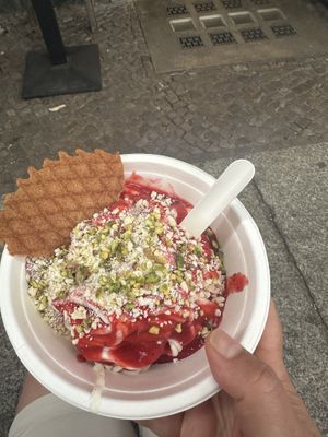   at Tribeca Ice Cream in Berlin