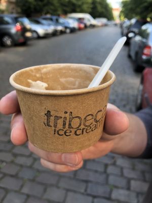 Cute cups at Tribeca Ice Cream in Berlin