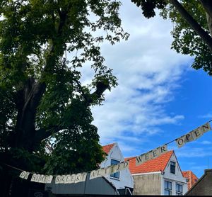 Op t terras at De Zeeuwse Hemel in Zierikzee
