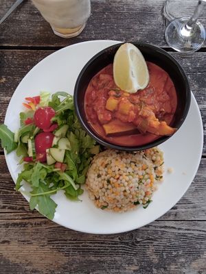 Vegan curry at De Zeeuwse Hemel in Zierikzee