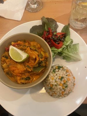 Vegan curry   at De Zeeuwse Hemel in Zierikzee