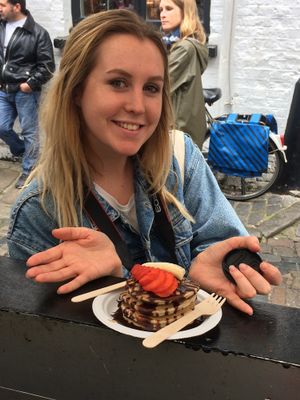 pancakes at OSU Coconuts in London