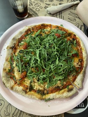   at Pizzeria La Faina in Malaga