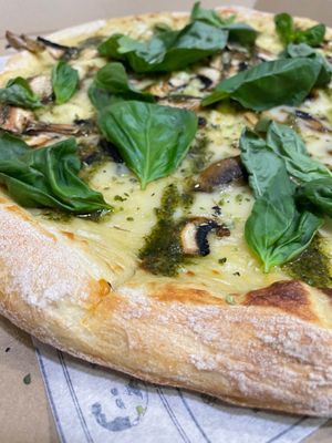 Bianca at Pizzeria La Faina in Malaga