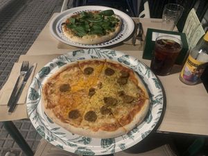   at Pizzeria La Faina in Malaga