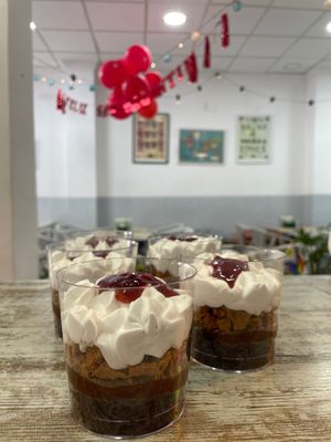 Postre especial San Valentín 🌱 at Pizzeria La Faina in Malaga