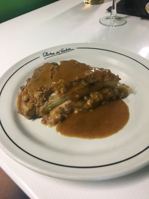Vegan Lasagne at El Pastor del Gorbea in Berriz