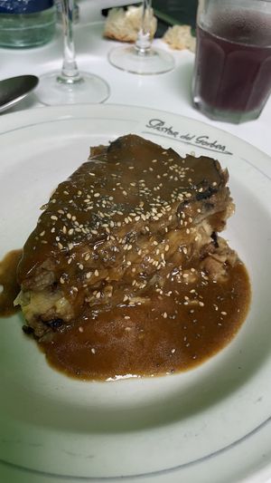 Musaka  at El Pastor del Gorbea in Berriz