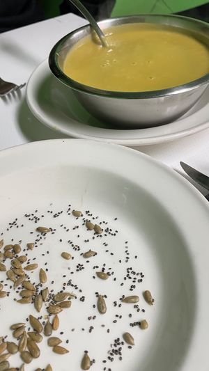Crema de guisantes  at El Pastor del Gorbea in Berriz