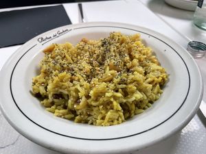 Arroz al curry  at El Pastor del Gorbea in Berriz