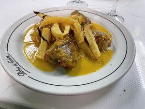 Pimientos rellenos  at El Pastor del Gorbea in Berriz