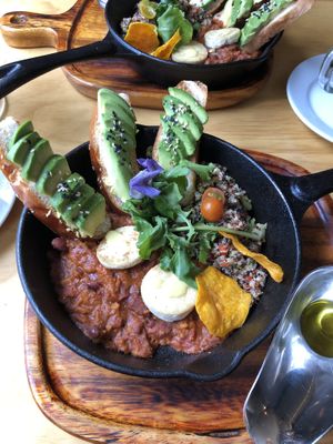 Chia Power breakfast  at Chia Vegan Restaurant in Cusco