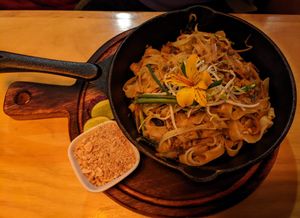 Pad Thai at Chia Vegan Restaurant in Cusco