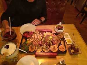 Vegan grill at Chia vegan restaurant  at Chia Vegan Restaurant in Cusco