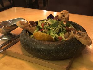 Perhaps the best salad I’ve ever had! Sept 2022  at Chia Vegan Restaurant in Cusco