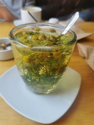 Tea at Chia Vegan Restaurant in Cusco