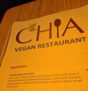  at Chia Vegan Restaurant in Cusco