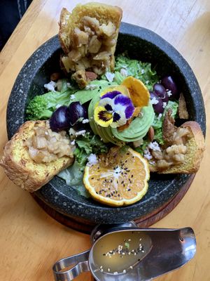 Salad  at Chia Vegan Restaurant in Cusco