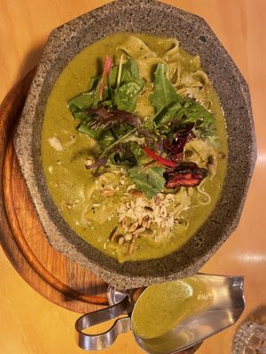 Pesto pasta   at Chia Vegan Restaurant in Cusco