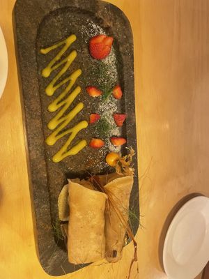 Crepes   at Chia Vegan Restaurant in Cusco