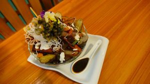 ceviche! at Chia Vegan Restaurant in Cusco