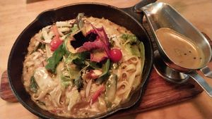 Fettuccine  at Chia Vegan Restaurant in Cusco