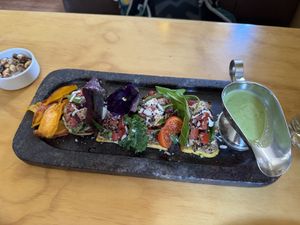 Tacos  at Chia Vegan Restaurant in Cusco