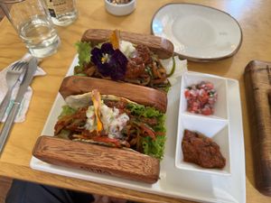 Tacos  at Chia Vegan Restaurant in Cusco