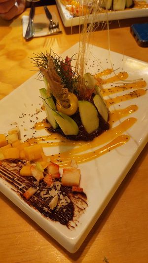 Avocado mousse (half portion) at Chia Vegan Restaurant in Cusco