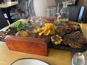 Vegan grill  at Chia Vegan Restaurant in Cusco