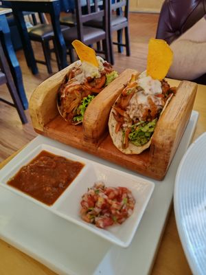 Tacos at Chia Vegan Restaurant in Cusco