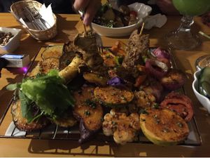 Parrillada vegetal  at Chia Vegan Restaurant in Cusco