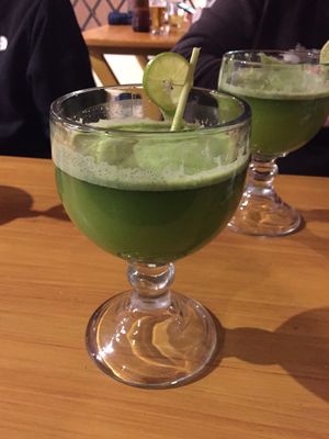 Limonada menta  at Chia Vegan Restaurant in Cusco