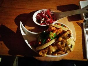 Paella Vegana at Chia Vegan Restaurant in Cusco