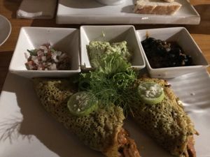 Tacos at Chia Vegan Restaurant in Cusco