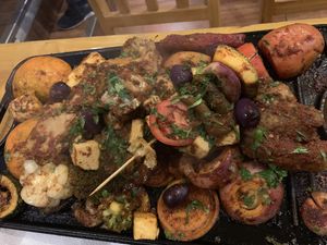 Parrillada at Chia Vegan Restaurant in Cusco