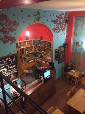 The place at Chia Vegan Restaurant in Cusco