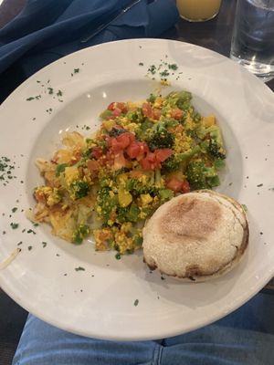 Tofu Scramble at Pizza Luce in Richfield