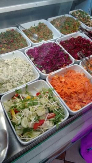 salad at Seerose in Berlin