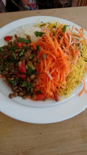 kids plate at Seerose in Berlin