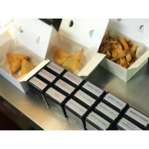 Samosa Options at Samosa Supreme in Bowie